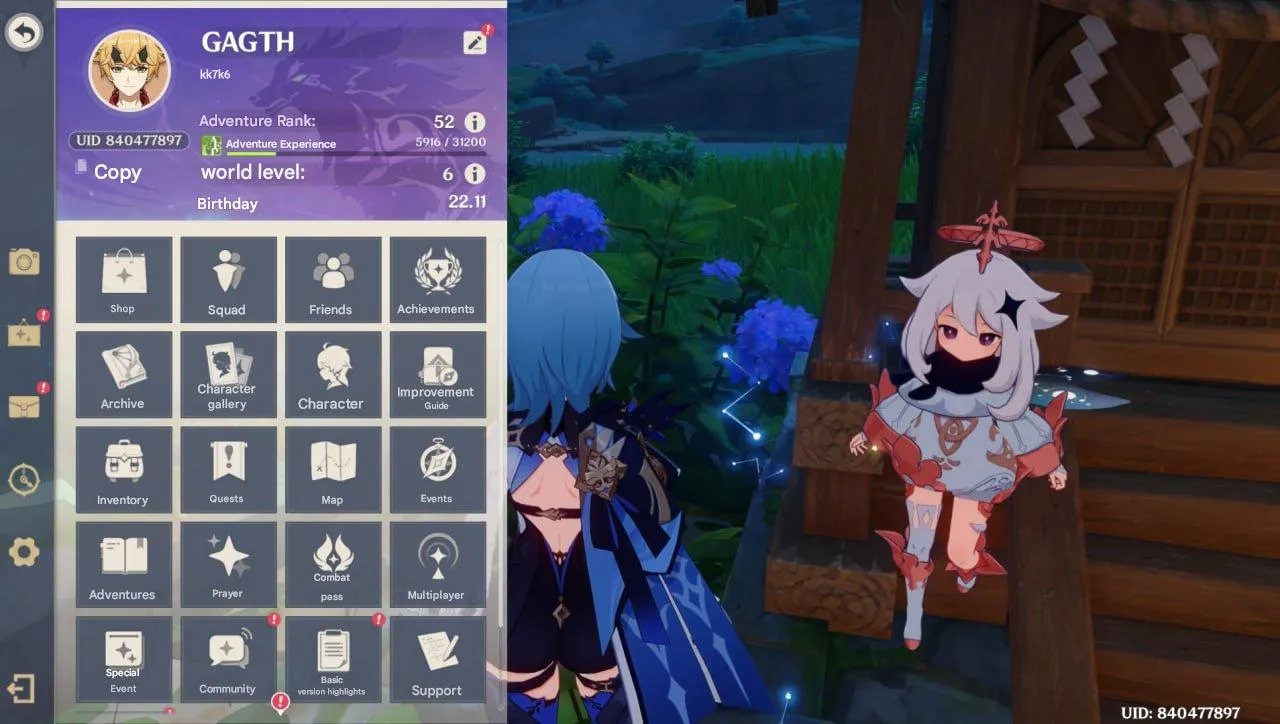 GI1528 Legendary Eula Kazuha Hu Tao + Strong 5 STAR Weapons + HSR High Rank 